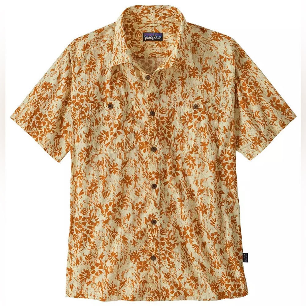 Patagonia Men's Back Step Short Sleeve Shirt NWT Medium